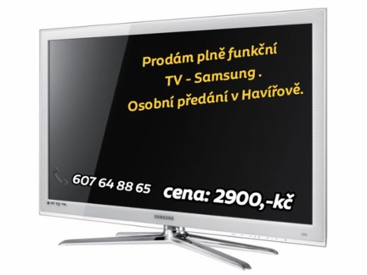 LED full HD televizor s úhl.  102cm