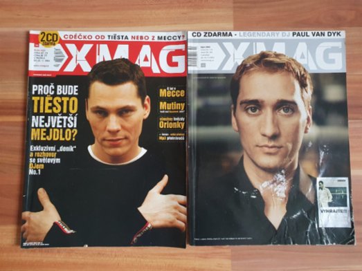 XMAG 2003 Paul Van Dyk a 2004 DJ Tiesto