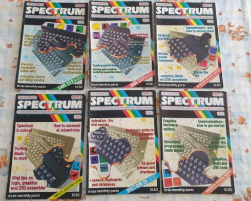 ZX Spectrum magazíny z 80. let - ang.