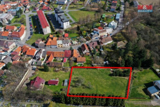 Prodej pozemku k bydlení, 3089 m², Březnice, ul. Kamenická